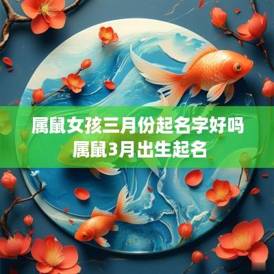 属鼠女孩三月份起名字好吗 属鼠3月出生起名