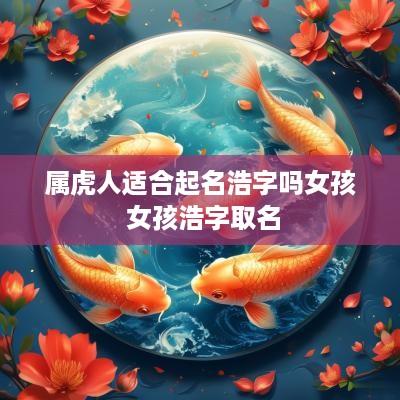 属虎人适合起名浩字吗女孩 女孩浩字取名