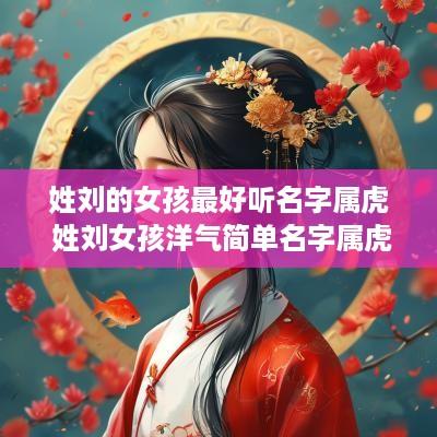 姓刘的女孩最好听名字属虎 姓刘女孩洋气简单名字属虎