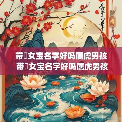 带璟女宝名字好吗属虎男孩 带璟女宝名字好吗属虎男孩取名