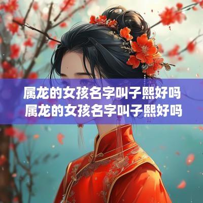 属龙的女孩名字叫子熙好吗 属龙的女孩名字叫子熙好吗好听吗