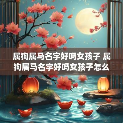 属狗属马名字好吗女孩子 属狗属马名字好吗女孩子怎么取