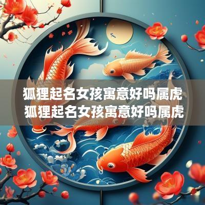 狐狸起名女孩寓意好吗属虎 狐狸起名女孩寓意好吗属虎的