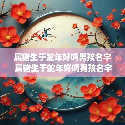 属猪生于蛇年好吗男孩名字 属猪生于蛇年好吗男孩名字大全 属猪生于蛇年好吗男孩名字 属猪生于蛇年好吗男孩名字大全