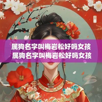 属狗名字叫梅岩松好吗女孩 属狗名字叫梅岩松好吗女孩子