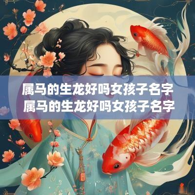 属马的生龙好吗女孩子名字 属马的生龙好吗女孩子名字怎么取