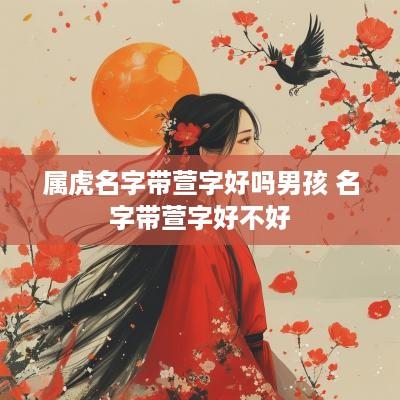 属虎名字带萱字好吗男孩 名字带萱字好不好