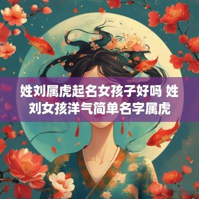 姓刘属虎起名女孩子好吗 姓刘女孩洋气简单名字属虎