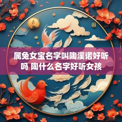 属兔女宝名字叫陶溪诺好听吗 陶什么名字好听女孩