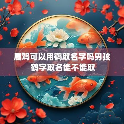 属鸡可以用鹤取名字吗男孩 鹤字取名能不能取