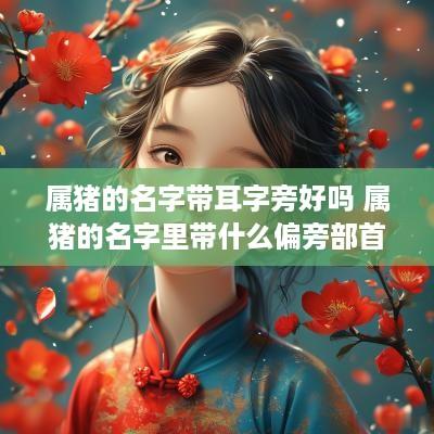 属猪的名字带耳字旁好吗 属猪的名字里带什么偏旁部首好