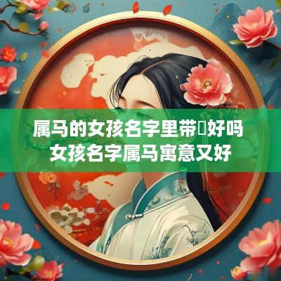 属马的女孩名字里带珺好吗 女孩名字属马寓意又好