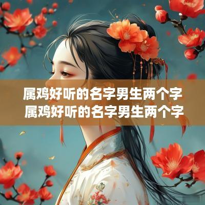 属鸡好听的名字男生两个字 属鸡好听的名字男生两个字大全