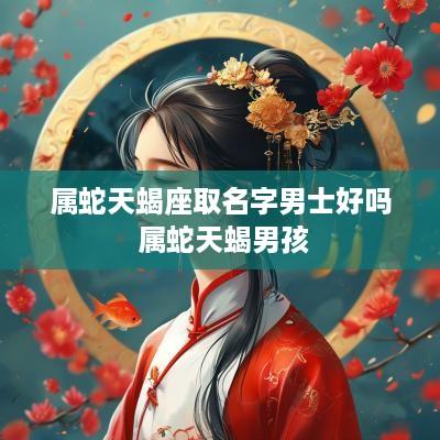 属蛇天蝎座取名字男士好吗 属蛇天蝎男孩