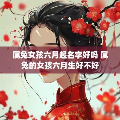 属兔女孩六月起名字好吗 属兔的女孩六月生好不好