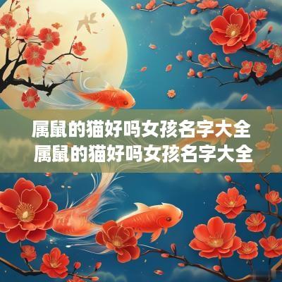 属鼠的猫好吗女孩名字大全 属鼠的猫好吗女孩名字大全四个字