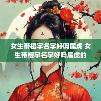 女生带樱字名字好吗属虎 女生带樱字名字好吗属虎的