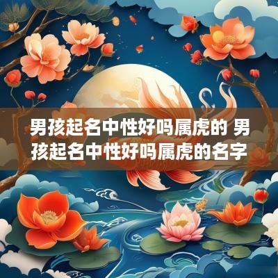 男孩起名中性好吗属虎的 男孩起名中性好吗属虎的名字