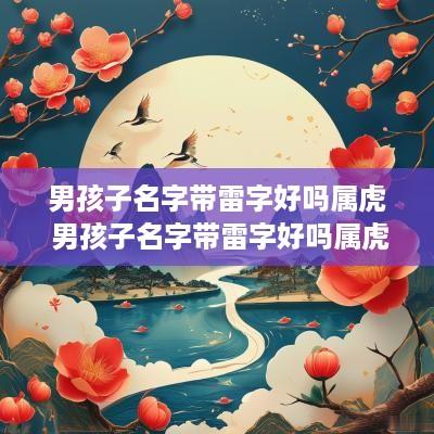 男孩子名字带雷字好吗属虎 男孩子名字带雷字好吗属虎的