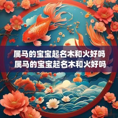 属马的宝宝起名木和火好吗 属马的宝宝起名木和火好吗女孩