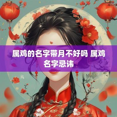 属鸡的名字带月不好吗 属鸡名字忌讳
