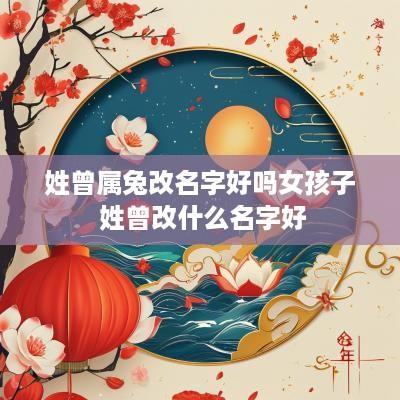 姓曾属兔改名字好吗女孩子 姓曾改什么名字好