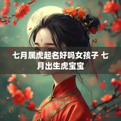 七月属虎起名好吗女孩子 七月出生虎宝宝
