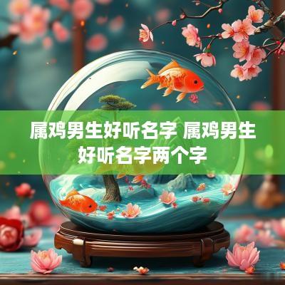 属鸡男生好听名字 属鸡男生好听名字两个字