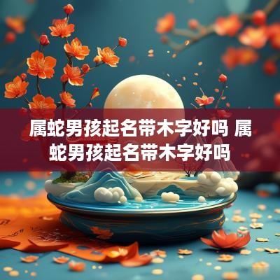 属蛇男孩起名带木字好吗 属蛇男孩起名带木字好吗
