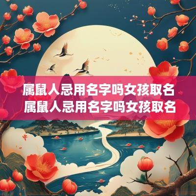 属鼠人忌用名字吗女孩取名 属鼠人忌用名字吗女孩取名大全