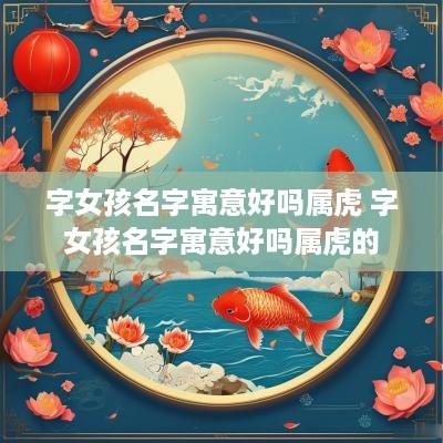 字女孩名字寓意好吗属虎 字女孩名字寓意好吗属虎的