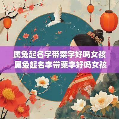 属兔起名字带粟字好吗女孩 属兔起名字带粟字好吗女孩怎么取