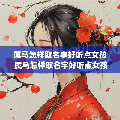 属马怎样取名字好听点女孩 属马怎样取名字好听点女孩子