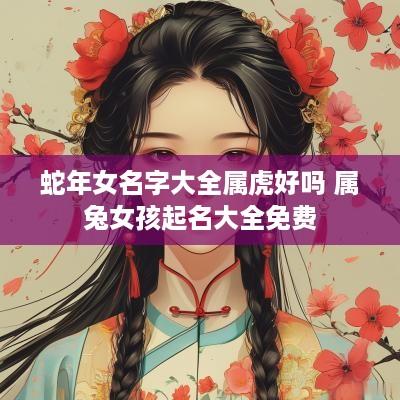 蛇年女名字大全属虎好吗 属兔女孩起名大全免费