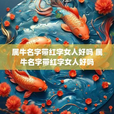 属牛名字带红字女人好吗 属牛名字带红字女人好吗