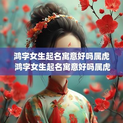 鸿字女生起名寓意好吗属虎 鸿字女生起名寓意好吗属虎的