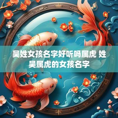 吴姓女孩名字好听吗属虎 姓吴属虎的女孩名字