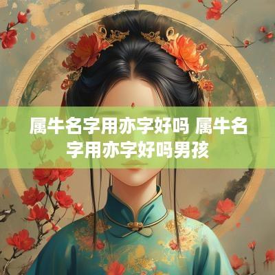 属牛名字用亦字好吗 属牛名字用亦字好吗男孩