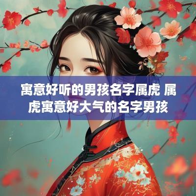 寓意好听的男孩名字属虎 属虎寓意好大气的名字男孩
