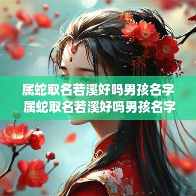属蛇取名若溪好吗男孩名字 属蛇取名若溪好吗男孩名字怎么取
