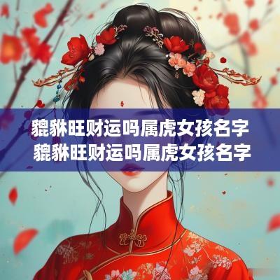 貔貅旺财运吗属虎女孩名字 貔貅旺财运吗属虎女孩名字叫什么