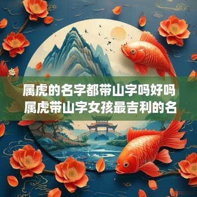 属虎的名字都带山字吗好吗 属虎带山字女孩最吉利的名字