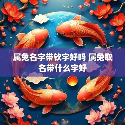 属兔名字带钦字好吗 属兔取名带什么字好