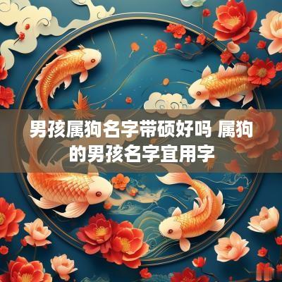 男孩属狗名字带硕好吗 属狗的男孩名字宜用字