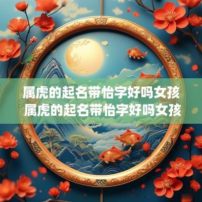 属虎的起名带怡字好吗女孩 属虎的起名带怡字好吗女孩子