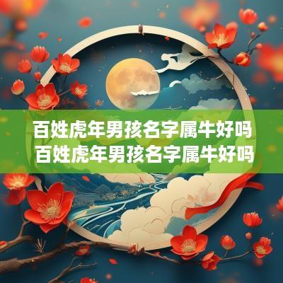 百姓蛇年男孩名字属牛好吗 百姓蛇年男孩名字属牛好吗还是属兔