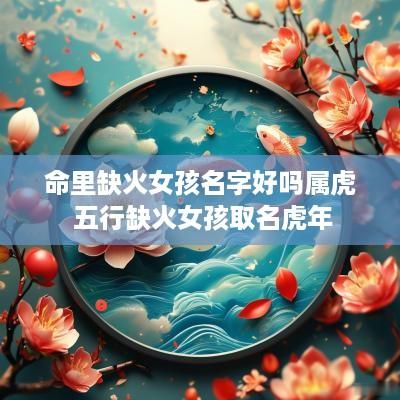 命里缺火女孩名字好吗属虎 五行缺火女孩取名蛇年