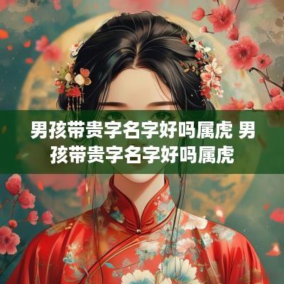 男孩带贵字名字好吗属虎 男孩带贵字名字好吗属虎