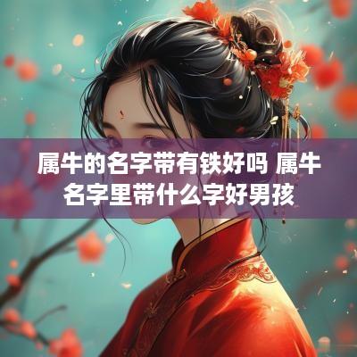 属牛的名字带有铁好吗 属牛名字里带什么字好男孩