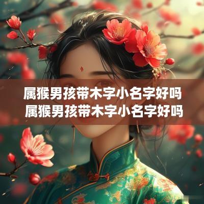 属猴男孩带木字小名字好吗 属猴男孩带木字小名字好吗